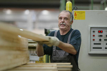 bewerken van houten vloeren
