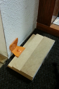 plinten bevestigen